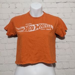 Hot Wheels Crop Top Orange XS